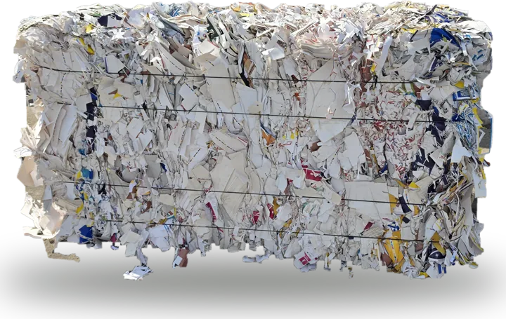 Balle : Déchets Papiers Duplex